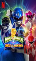 poster of Mighty Morphin Power Rangers: Once & Always 2023 Hindi Dubbed Movie