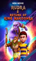 poster of Rudra And Return Of King Makoonga 2024 Hindi Movie