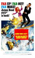 poster of On Her Majestys Secret Service 1969 Hindi Dubbed Movie