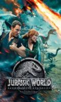 poster of Jurassic World: Fallen Kingdom 2018 Hindi Dubbed Movie