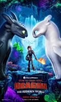 poster of How to Train Your Dragon 3 2019 Hindi Dubbed Movie