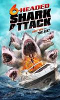 poster of 6-Headed Shark Attack 2018 Hindi Dubbed Movie