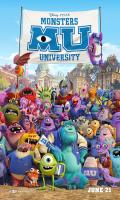 poster of Monsters University 2013 Hindi Dubbed Movie